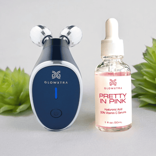 placeholder-imageRadiant Skin Duo: Microcurrent Roller and Vitamin C Serum