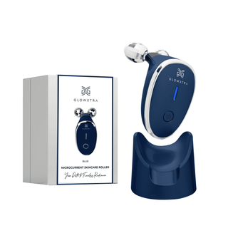 placeholder-imageGlowXtra Microcurrent Facial Roller in Blue for anti-aging skincare
