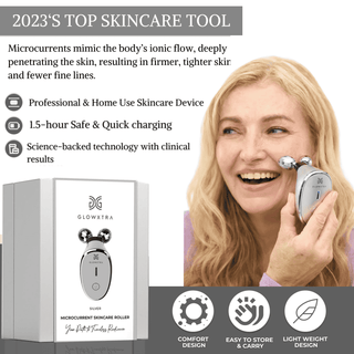 placeholder-imageMicrocurrent massage roller for a youthful, contoured face