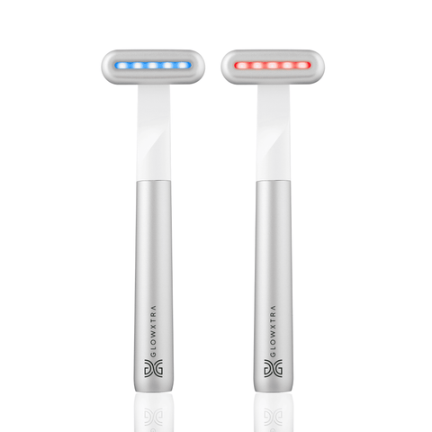 Ultimate Skincare Wand features Red and Blue Light Therapy. - Featured Image