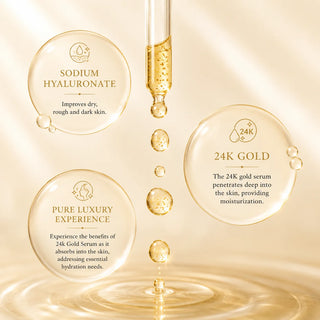 24k gold serum benefits to the skin
