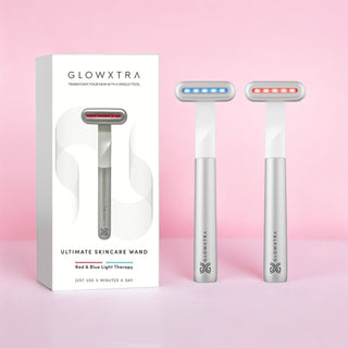 placeholder-imageUltimate Skincare Wand features Red and Blue Light Therapy.
