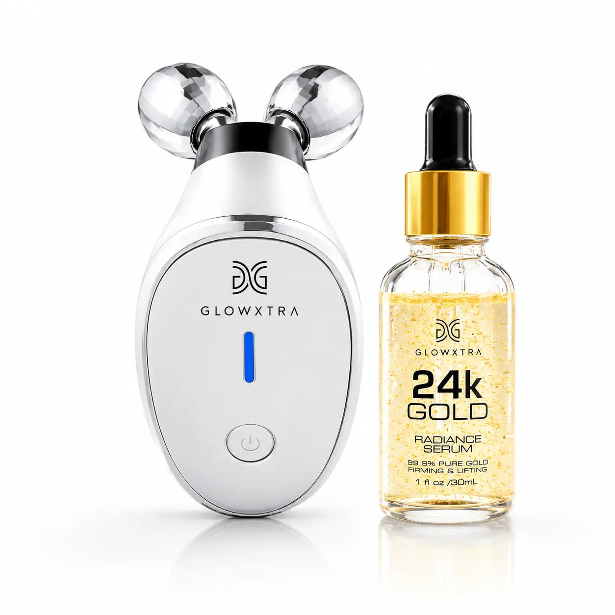 GlowXtra Microcurrent Facial Roller