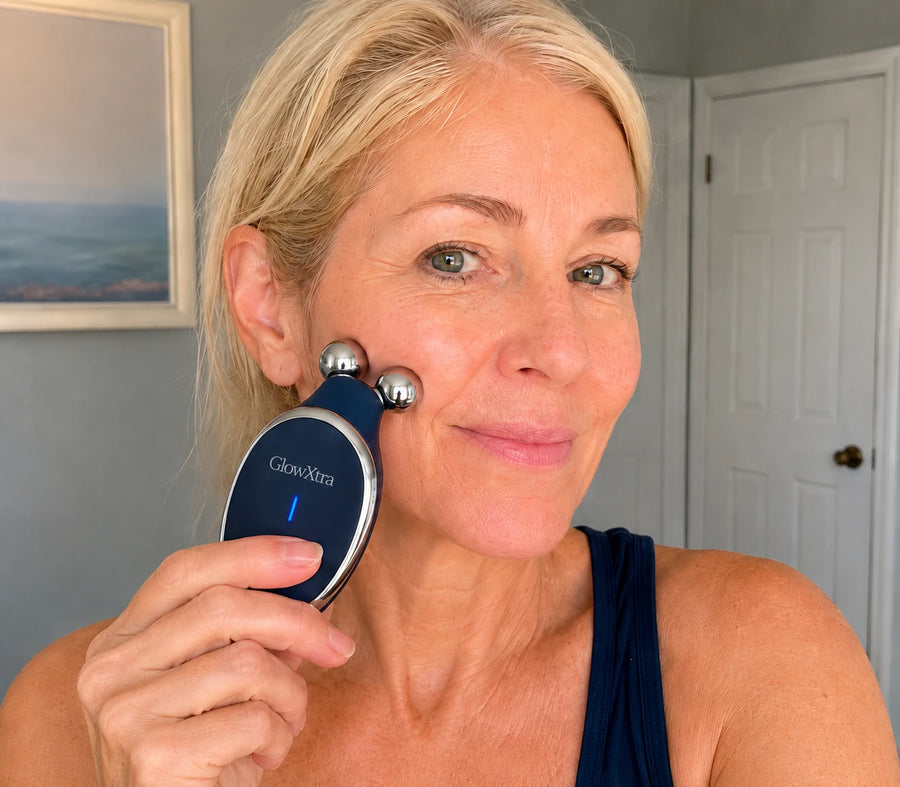 GlowXtra Microcurrent
Facial Roller