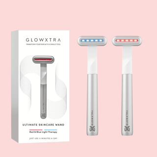 placeholder-imageUltimate Skincare Wand features Red and Blue Light Therapy.